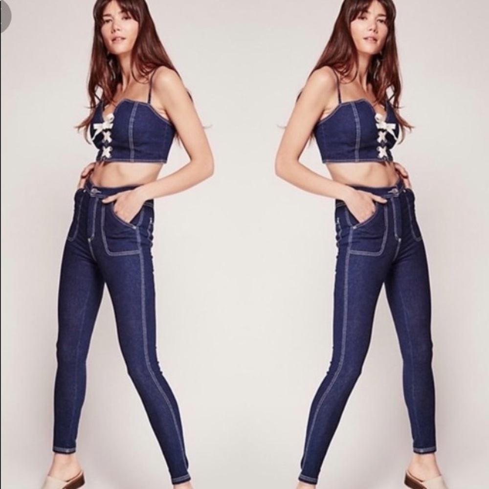 Alice McCALL cool the engines denim set